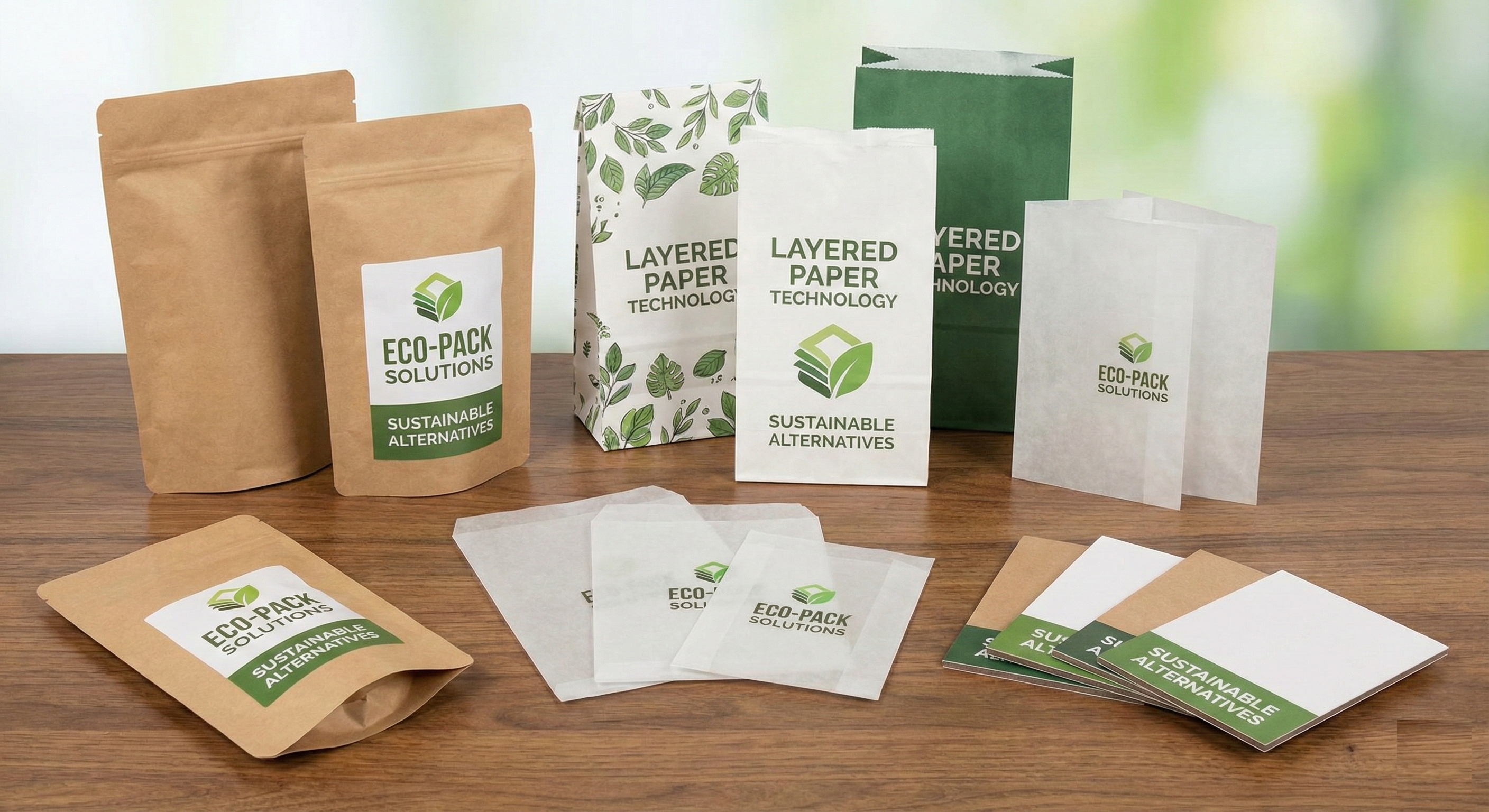 Paper and Board Laminates, Pouches & Bags