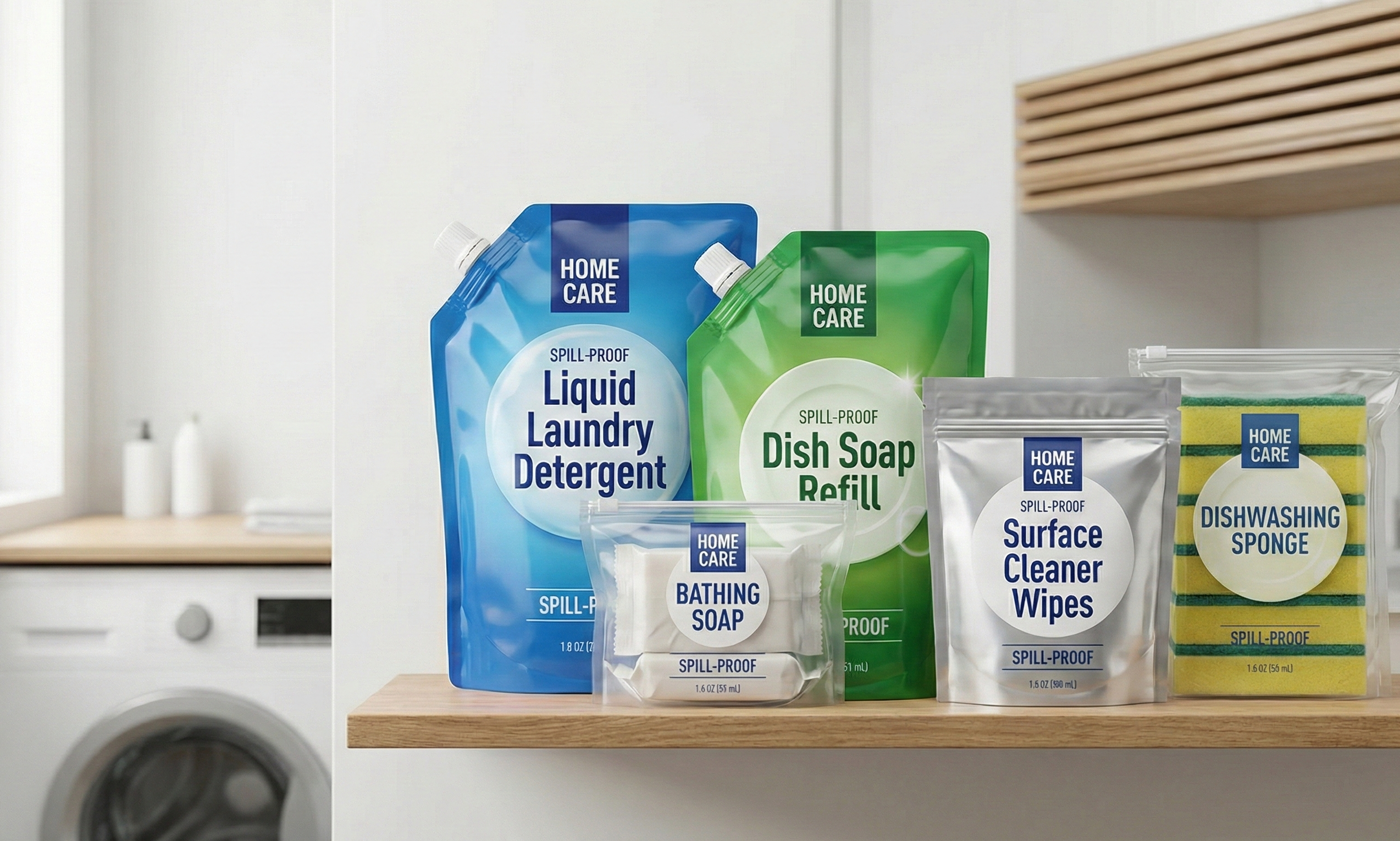 Home Care Packaging - Detergent and Household Product Packaging
